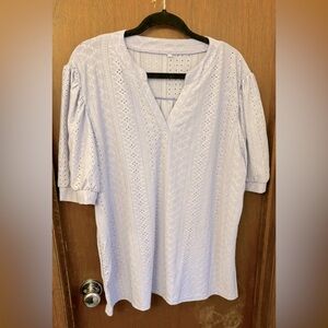 Lilac blouse size xxl